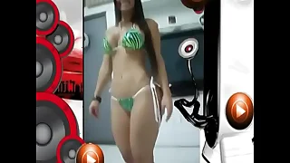 Johanna Maldonado z&ouml;ld bikiniben mutatja meg a b&aacute;jait 480p &lpar;Video Only&rpar;